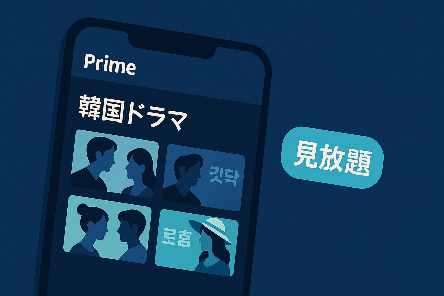 アマプラで韓国ドラマを無料で観る方法とおすすめ【2025年最新】のアイキャッチ