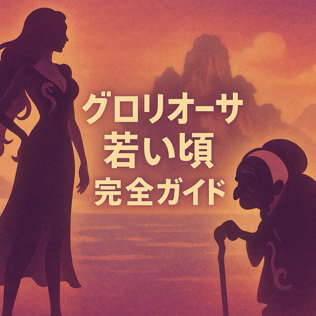 若い頃のグロリオーサ徹底解説｜ワンピースで描かれた美女時代とロックス海賊団