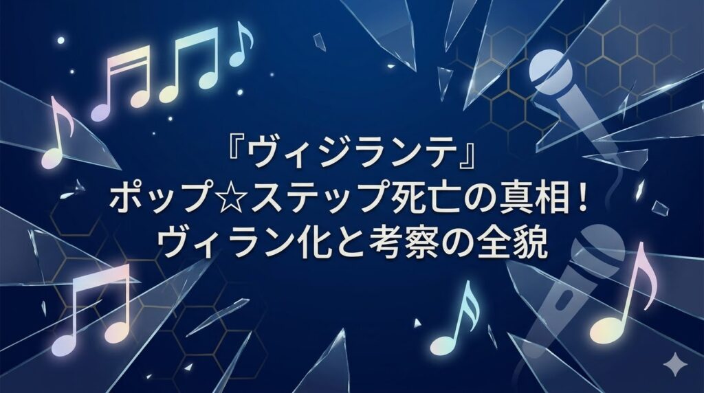 ヴィジランテポップ 死亡